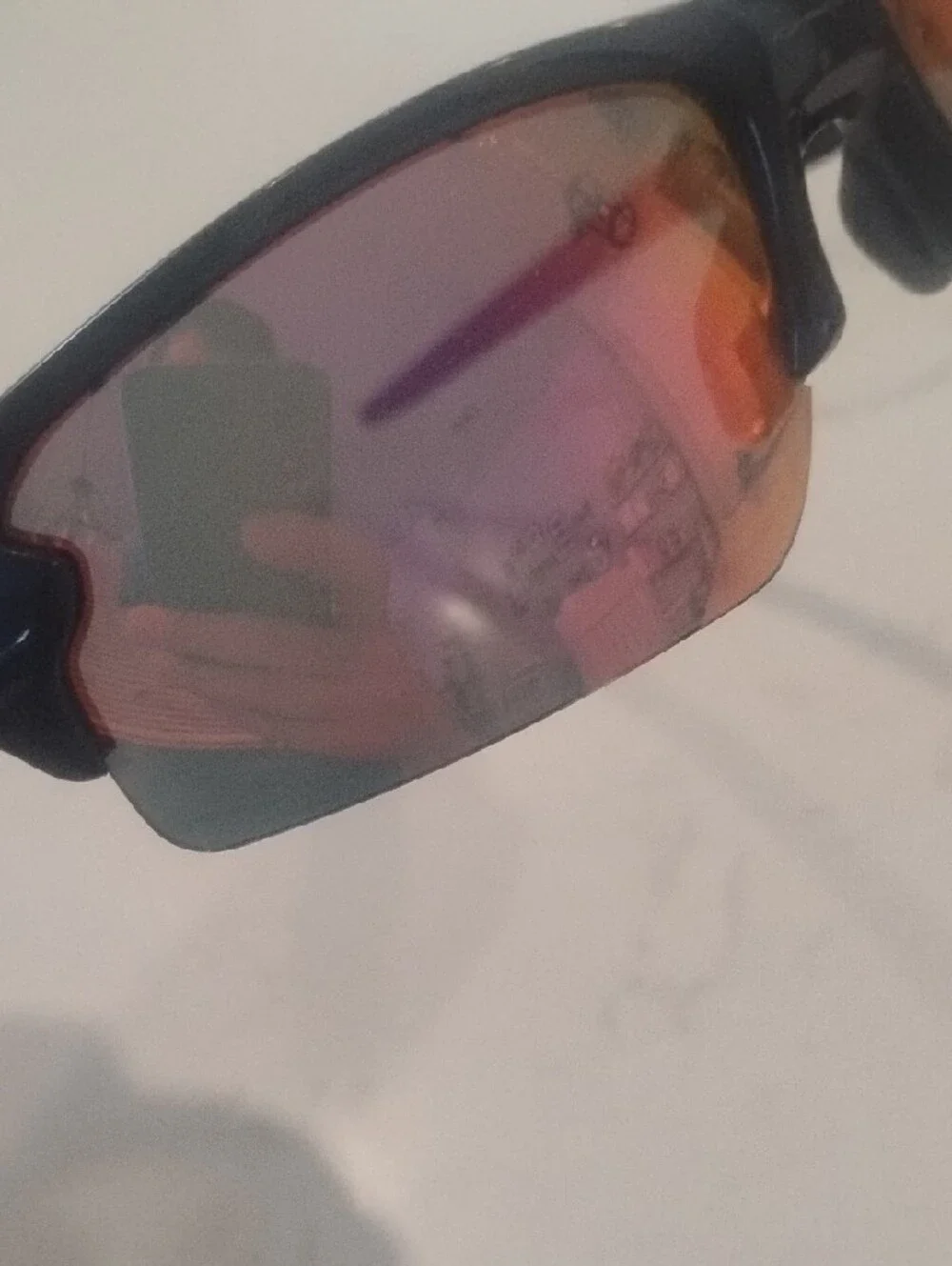 Oakley Flak 2.0 XL Sunglasses with Pink-Orange Mirrored Lenses